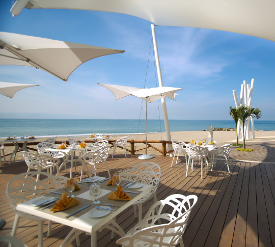 Beach Snack Bar outdoor seating