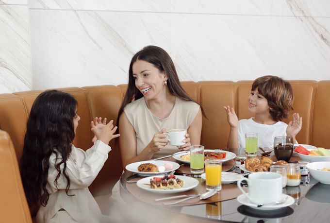 Family Dining at Rosewater  Restaurant