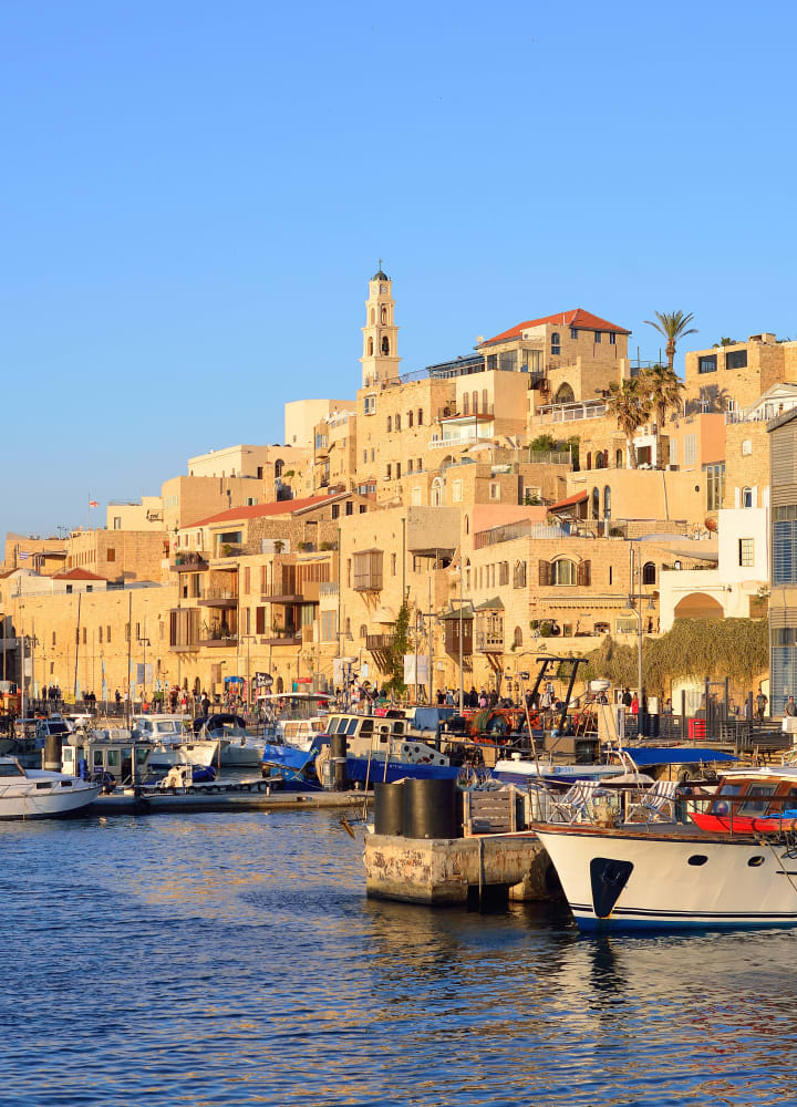 Old town and port of Jaffa of Tel Aviv city, Israel