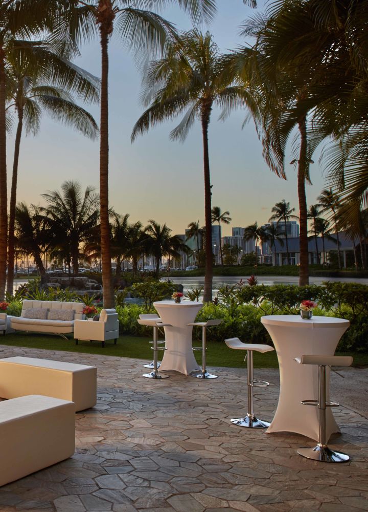 Patio at Sunset