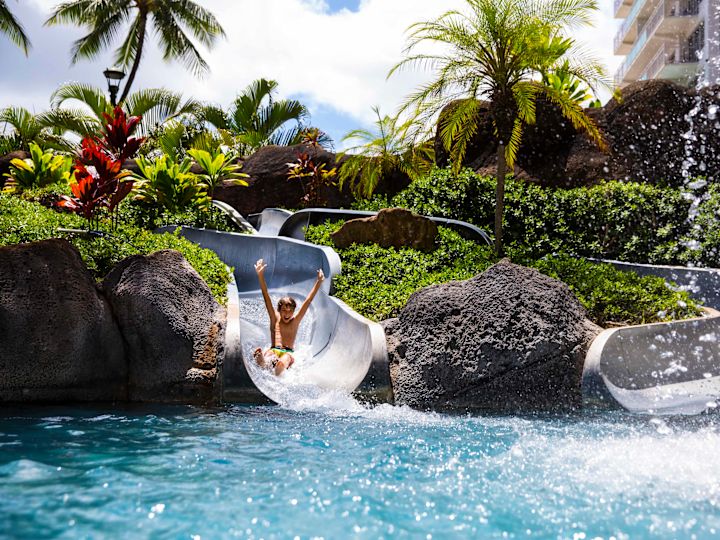 Paradise Pool Slies