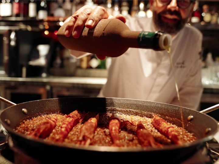 Jose by PIzarro, chef cooking