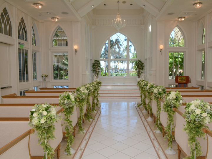 Akala Chapel Pews Interior View