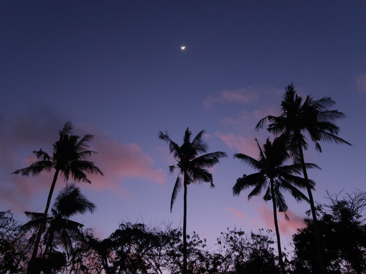 Night Sky in Bali